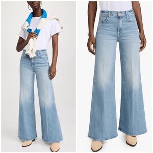 NEW Mother The Twister Skimp wide leg jeans